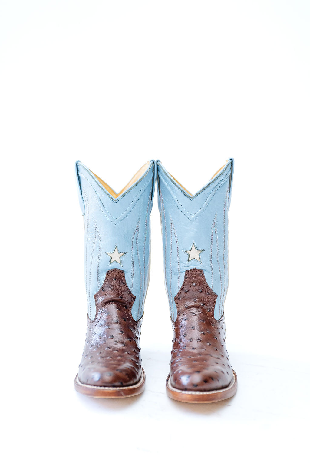 Durango kids blue & brown western deals boots