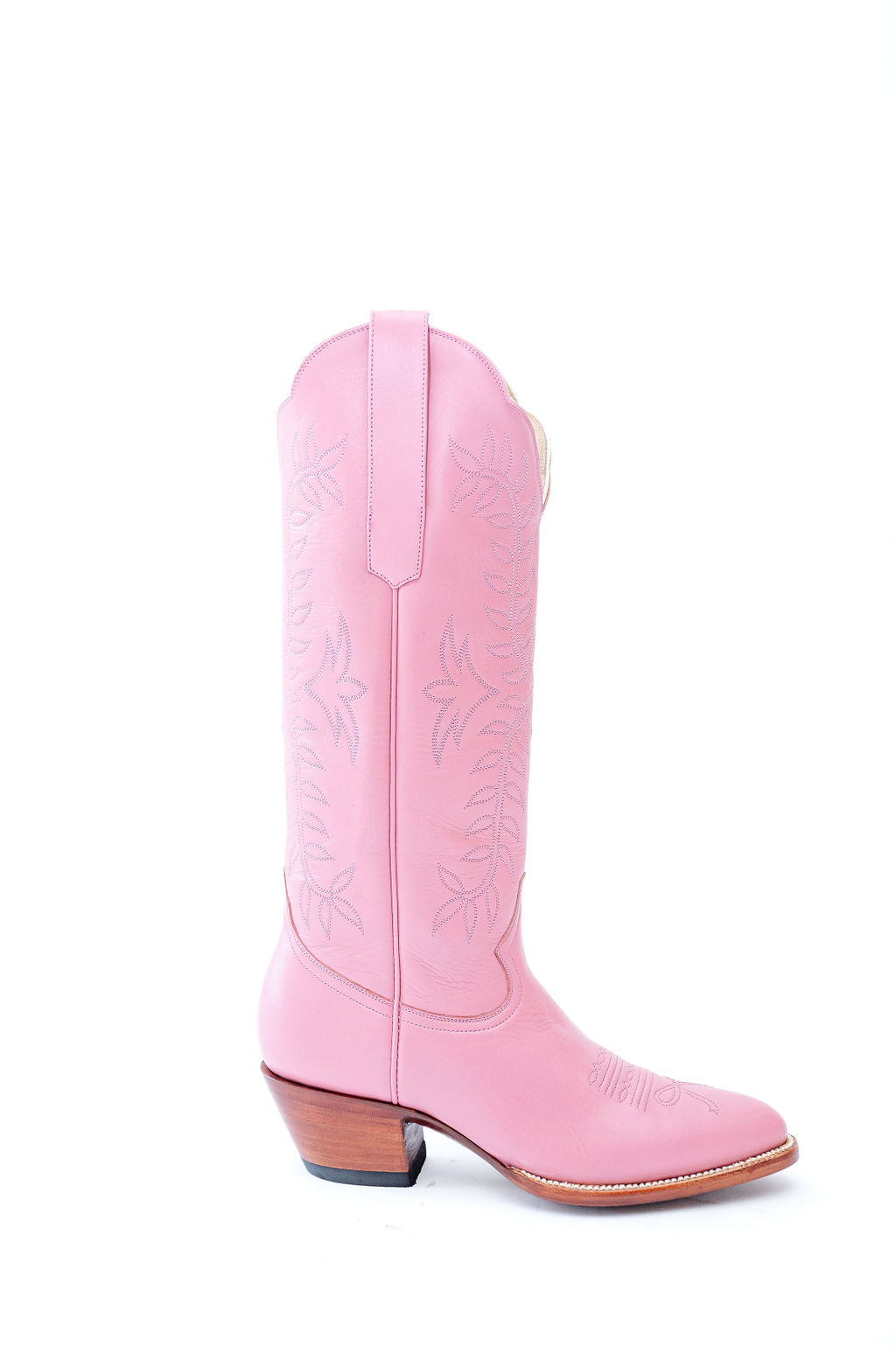 Coco Cowgirl Boot in Pink - Main Image