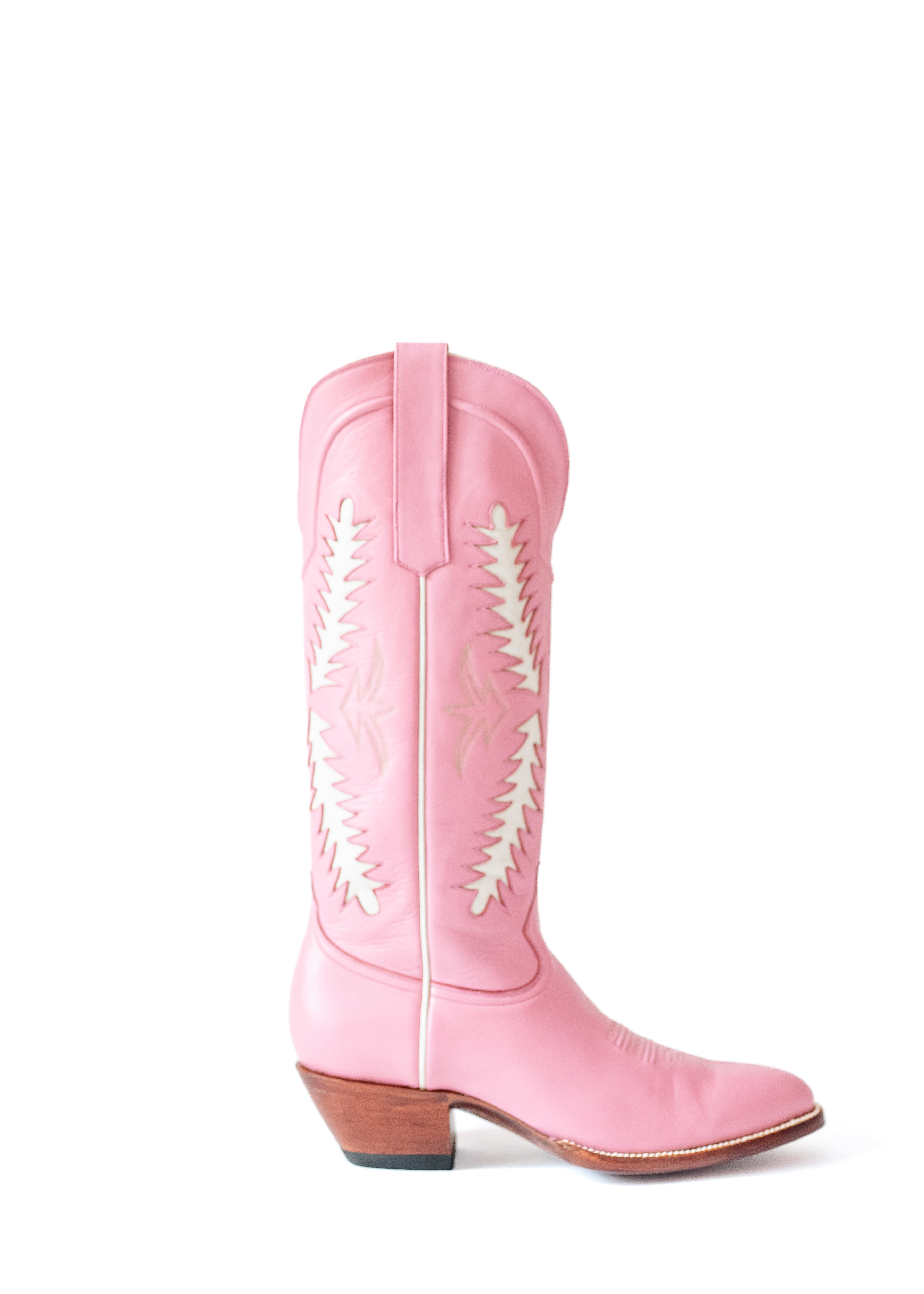 women's cowgirl boots, luxury cowgirl boots, handmade leather boots, pink cowgirl boots, women's western boots