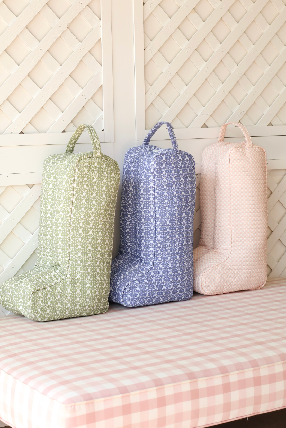 Quilted Boot Bags